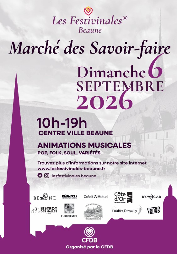 les festivinales marche 6 sept 2026 affiche
